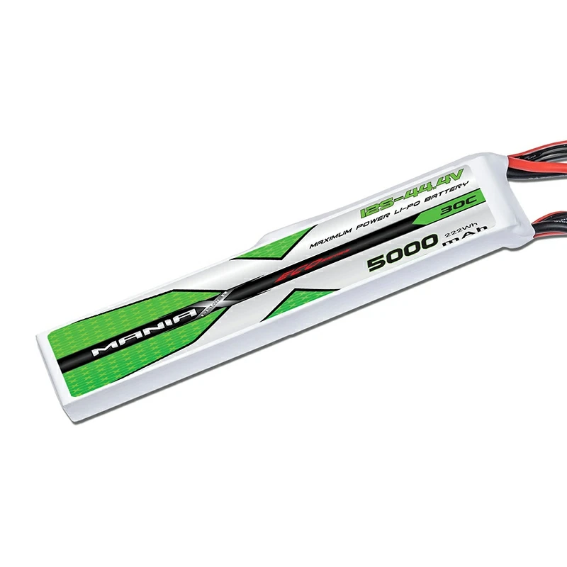 12S-44.4V 5000mAh 30C -stick Bateri Lipo