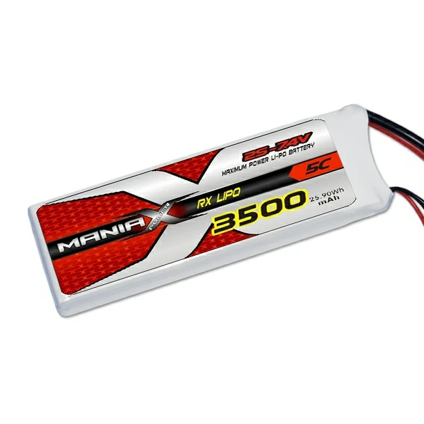 Bateri Lipo 2S-7.4V 3500mAh 5C RX