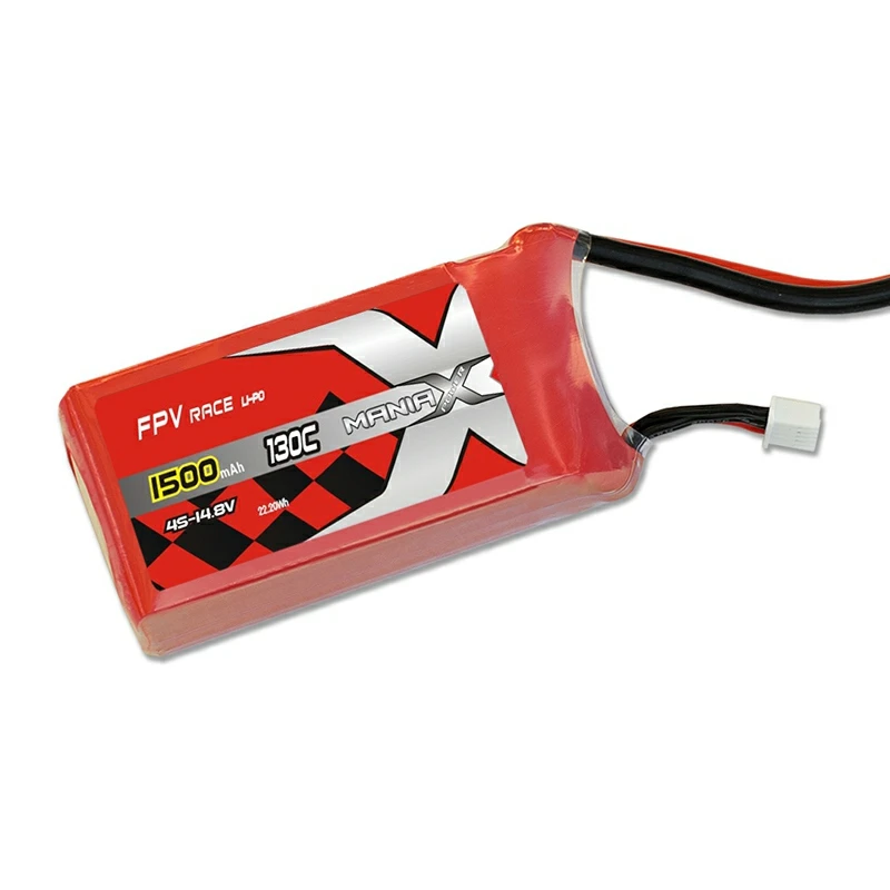 4S-14.8V 1500mAh 130C FPV Racing Lipo Bateri