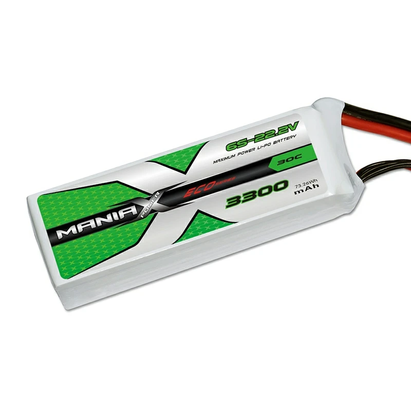 Bateri Lipo 6S-22.2V 3300mAh 30C